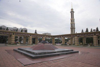 Изменение парка победы в Казани